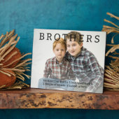 Photo Brothers Dictionary Définition Fun Plaque (Côté)