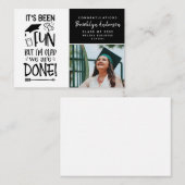 Photo BUDGET Dire Faire-part de diplôme (Devant / Derrière)