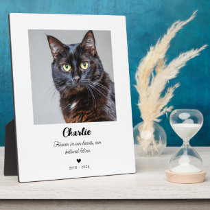Photo Cadeau de mémorial d'animal de compagnie   Plaque 