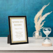 Photo Cadeau mariage ! Plaque mariage de bénédictions pe (Côté)