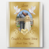 Photo, Cadeau pour les 50 ans de mariage, Plaques (Devant)