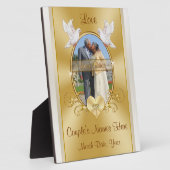 Photo, Cadeau pour les 50 ans de mariage, Plaques (Côté)