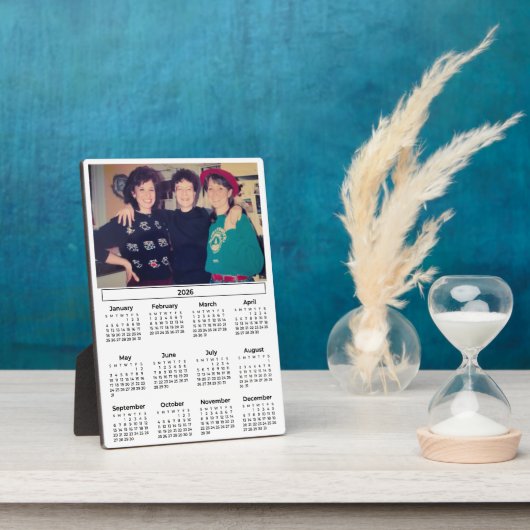 Photo Calendar 2026 Plaque (Côté)