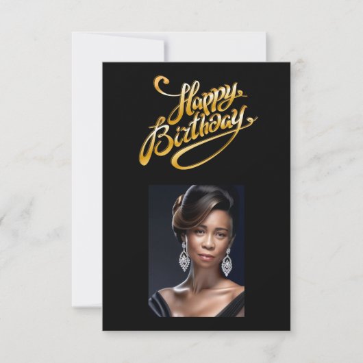 Photo Carte Anniversaire (Devant)