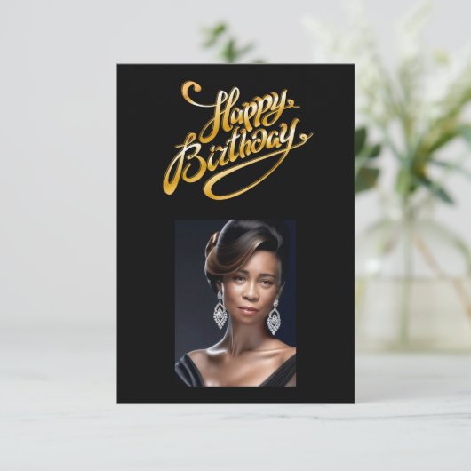 Photo Carte Anniversaire (Debout devant)