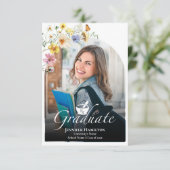 Photo Carte de clôture de la fête de fin d'année d (Debout devant)