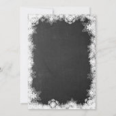 Photo Carte de Faire-part de grossesse de Noël (Dos)