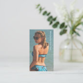 Photo Carte de fidélité Blue Bikini Coffe Drive-Th (Debout devant)