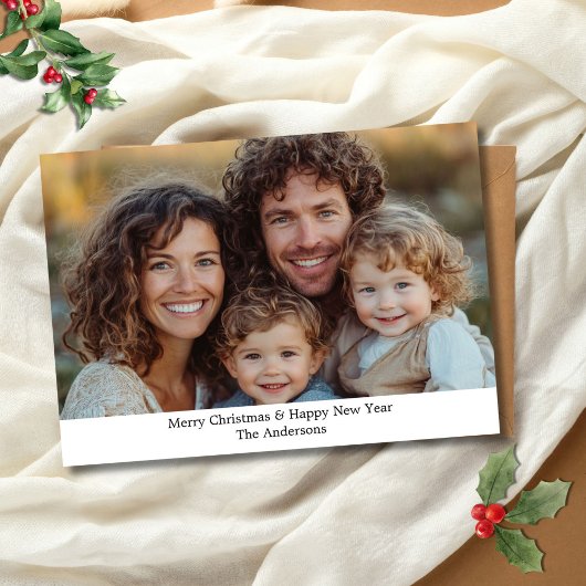 Photo Carte de Noël personnalisée