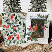 Photo Carte de Noël verte