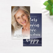 Photo : Carte de prière commémorative (Bureau)