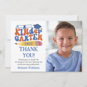 Photo Carte de remerciements d'études de maternell (Devant)