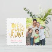 PHOTO CARTE DE VACANCES fun or festif oh quel plai (Debout devant)