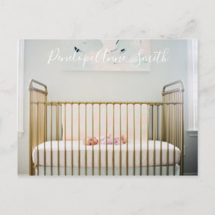 photo carte postale bébé faire-part