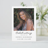 Photo Carte simple moderne de Sympathie funéraire (Debout devant)