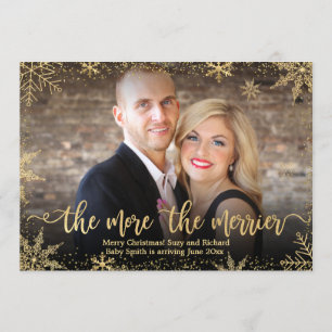 Photo Cartes de Faire-part de grossesse de Noël