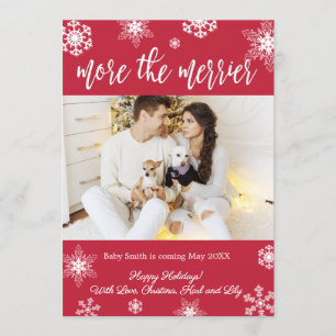 Photo Cartes de Faire-part de grossesse de Noël