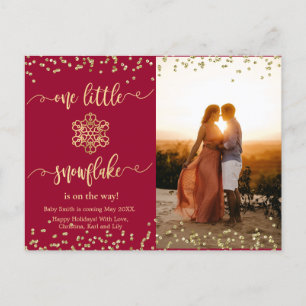 Photo Cartes de Faire-part de grossesse de Noël