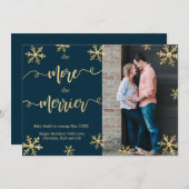 Photo Cartes de Faire-part de grossesse de Noël (Devant / Derrière)