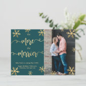 Photo Cartes de Faire-part de grossesse de Noël Tu (Debout devant)