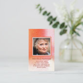 Photo Cartes de prière Célébration commémorative d (Debout devant)