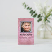 Photo Cartes de prière Célébration commémorative d (Debout devant)