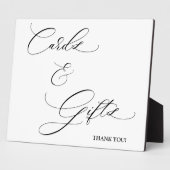 Photo Cartes et cadeaux Écriture Tabletop Plaque (Côté)