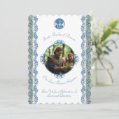 Photo celtique RSVP Dragon Faire-part de mariage (Debout devant)