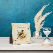 Photo Chanson Oiseau Oriole Plaque Ecclesiastes 3 (Insitu)
