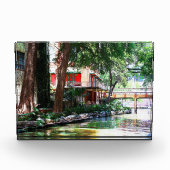 Photo Chemin de fer Vue bloc acrylique (Devant)