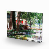 Photo Chemin de fer Vue bloc acrylique (Droite)