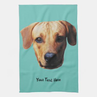 Photo Chien personnalisé Imprimer Serviette de thé