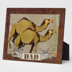 Photo Chocolat Camels Papa Plaque