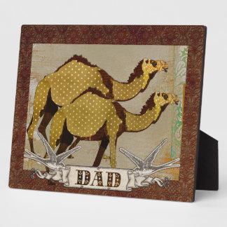 Photo Chocolat Camels Papa Plaque