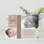 PHOTO CHRISTENING INVITATIONS :: essence 3L (Debout devant)