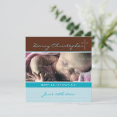PHOTO CHRISTENING INVITATIONS :: foi 2SQ (Debout devant)