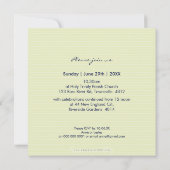 PHOTO CHRISTENING INVITATIONS :: foi 5SQ (Dos)