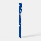 Photo Christmas Blue Cute Reinder White Script (Côté droit)