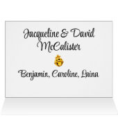 Photo Christmas / Holiday Card (Intérieur Horizontal (haut))