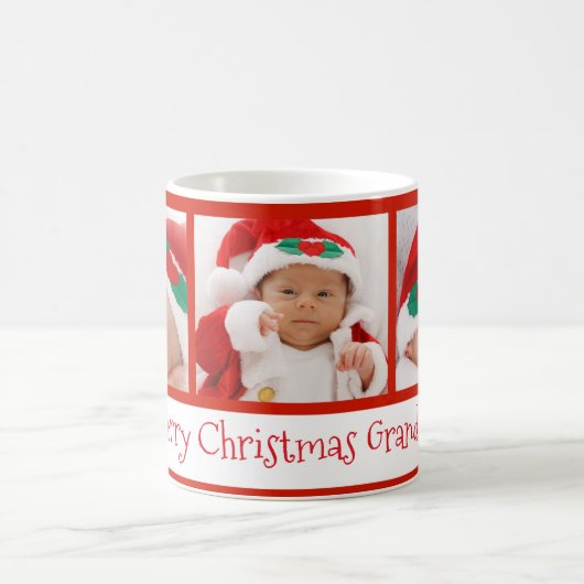 Photo Christmas Mug Coffee pour grand-mère (Centre)