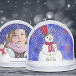 Photo Christmas Snowman<br><div class="desc">Ajoutez une touche de plaisir aux bonhomme de neige à votre Noël cette année avec cet adorable globe de neige personnalisé qui présente le bonhomme de neige le plus joyeux. C’est un merveilleux souvenir festif qui peut être customisé avec votre photo préférée.</div>