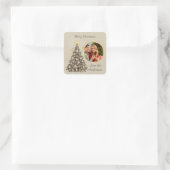Photo Christmas Sticker - Elegant Style (Sac)