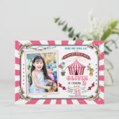 Photo Circus invitation anniversaire Carnaval Vint (Debout devant)