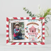 Photo Circus invitation anniversaire Carnaval Vint (Debout devant)