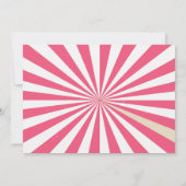 Photo Circus invitation anniversaire Festival Vint (Dos)