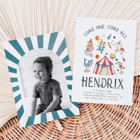Photo Cirque Invitation Anniversaire | Carnaval