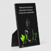 Photo Citation de bouddha 4 plaque (Côté)