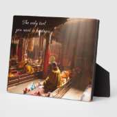 Photo Citations Inspiration Plaque de table avec Easel (Côté)