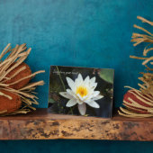 Photo Citations Inspiration Plaque de table avec Easel (Côté)