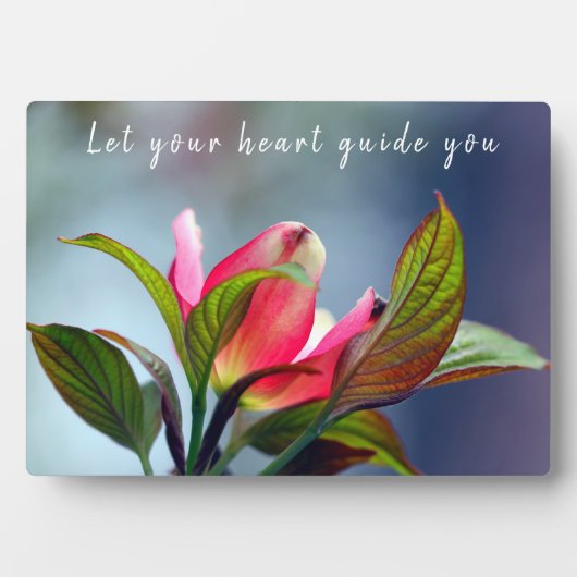 Photo Citations Inspiration Plaque de table avec Easel (Devant)